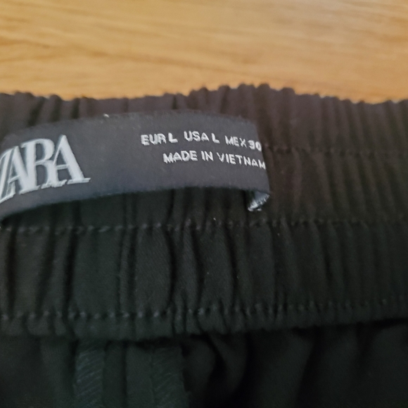 Zara high waist trousers with gold buttons - Picture 3 of 3